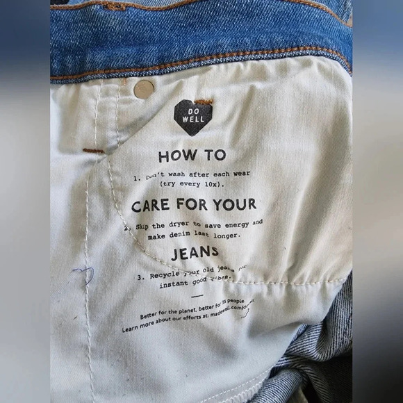 MADEWELL Jeans Women's 28 Blue Medium Wash High Rise Skinny Crop Denim Zip Fly - Picture 5 of 15